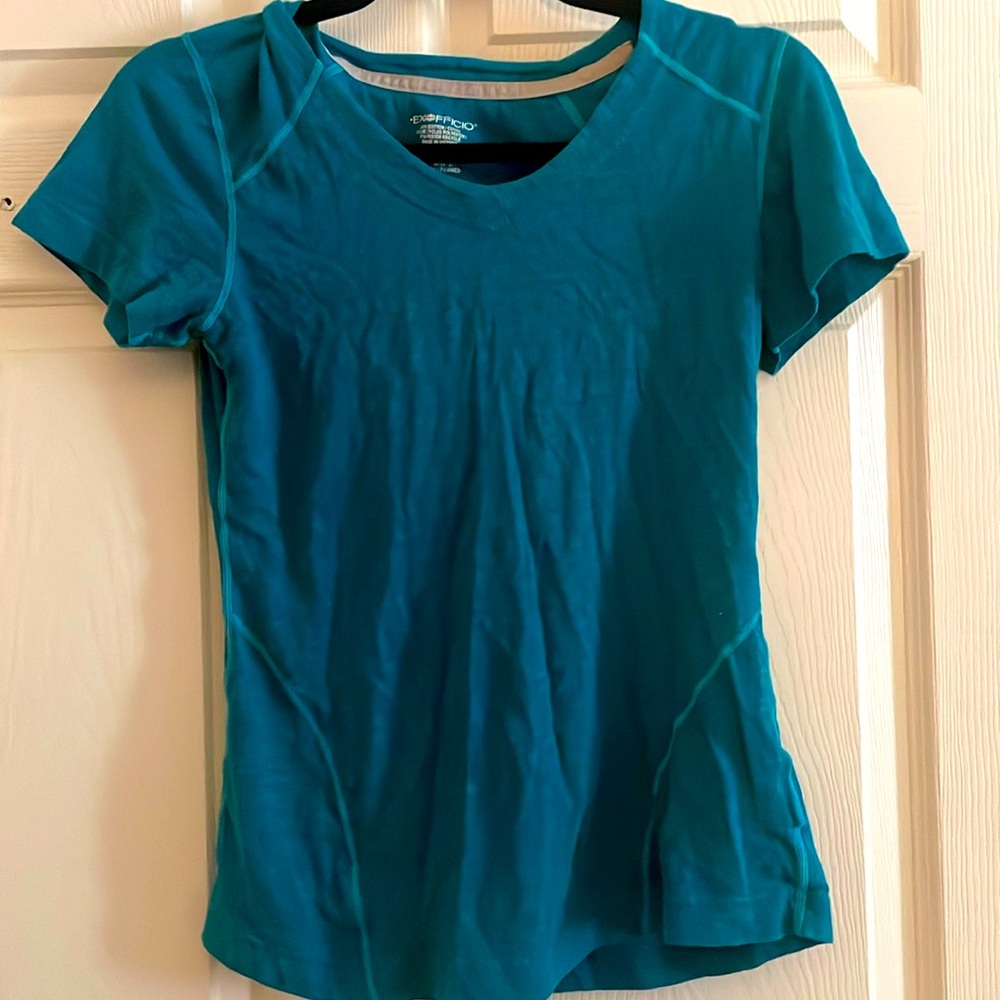 XS Exofficio cotton workout shirt